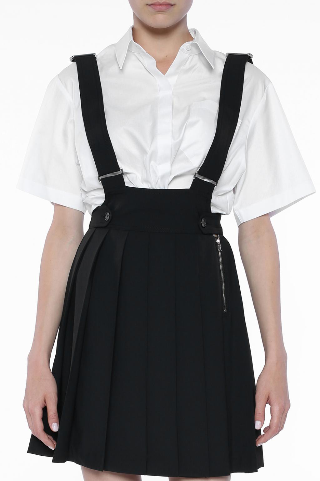 Black Pleated skirt with suspenders Diesel Black Gold - Vitkac Canada